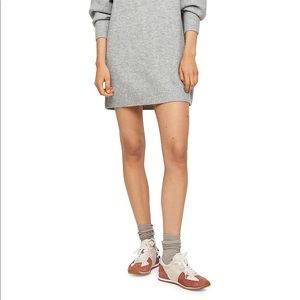 Zara Size S Grey Long Turtleneck Sweater